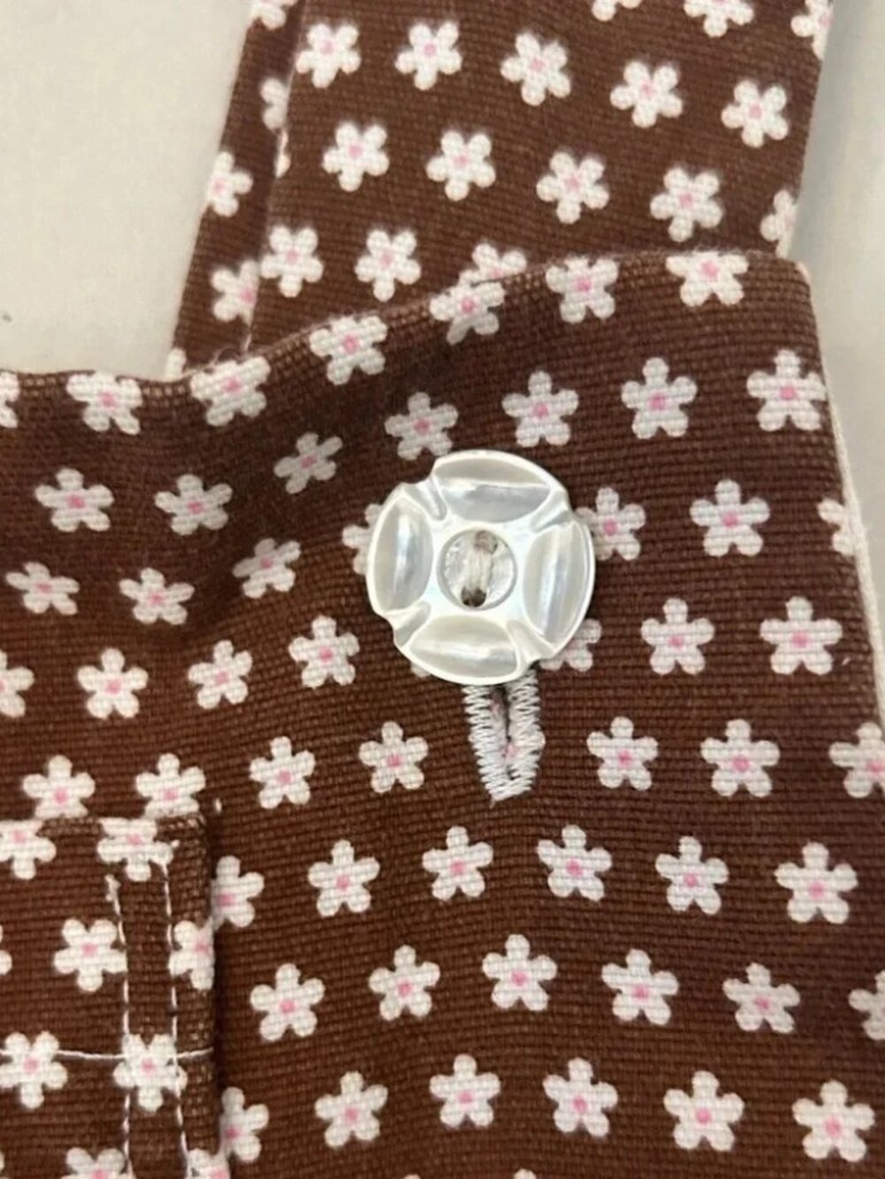 Handmade Daisy jumper dress size L - Picture 3 of 7